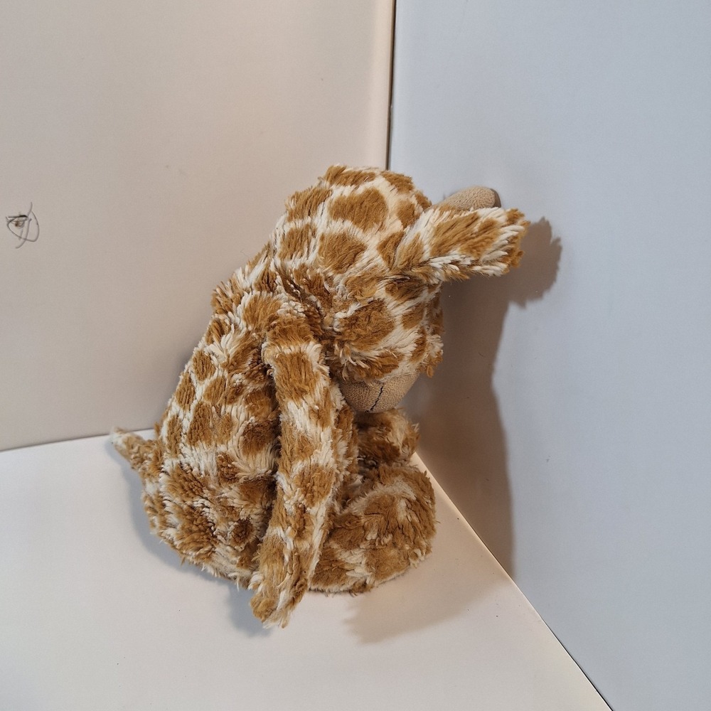 Jellycat Fluffles Giraffe Cream & White Retired Stuffed Animal Plush - Picture 4 of 7